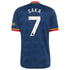 Bukayo Saka Arsenal adidas 2026/27 Away Replica Jersey - Navy