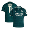 Rodrygo Real Madrid adidas Youth 2026/27 Away Replica Jersey - Green