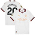 Bernardo Silva Manchester City Puma 2023/24 Away  Jersey - White - Jersey Teams World