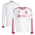 Liverpool adidas 2026/27 Away Replica Long Sleeve Jersey - White