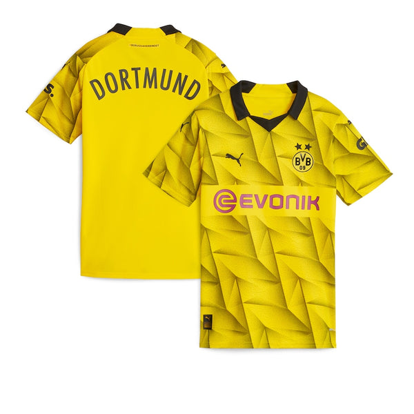 Borussia Dortmund Puma 2023/24 Third Custom Jersey - Yellow