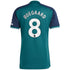 Martin Odegaard Arsenal adidas 2023/24 Third  Player Jersey - Green