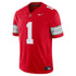 #1 Ohio State Buckeyes Nike Home Vapor F.U.S.E. Limited Football Jersey - Scarlet