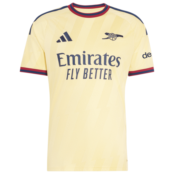 Declan Rice Arsenal adidas 2026/27 Third Replica Jersey - Yellow