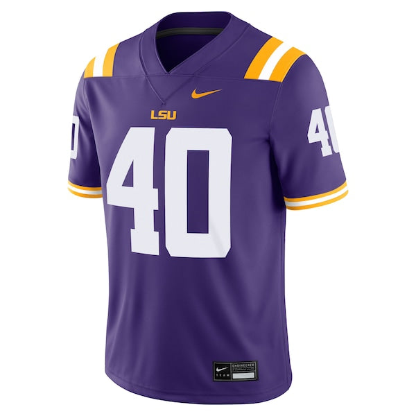 Whit Weeks LSU Tigers Nike Home Game Jersey - Purple