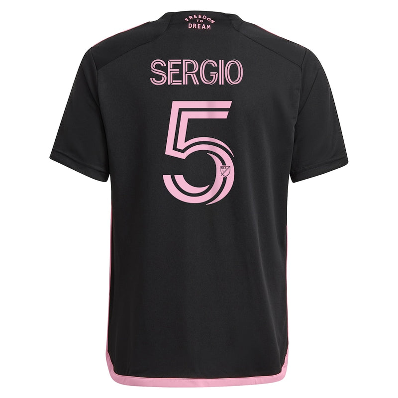 Sergio Busquets Inter Miami CF adidas  2024 La Noche  Player Jersey - Black