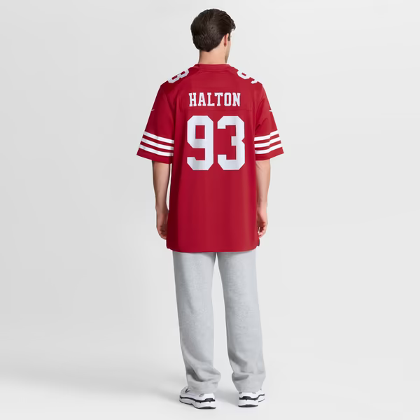 Gracen Halton San Francisco 49ers Nike Team Game Jersey - Scarlet