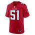 Jared Ivey Atlanta Falcons Nike Team Game Jersey - Red