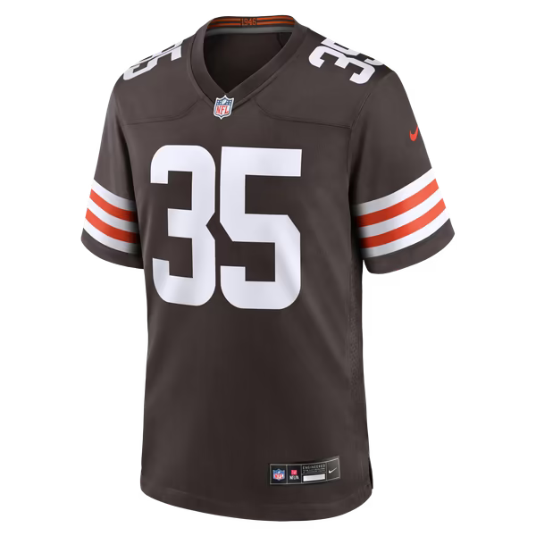 Toriano Pride Jr. Cleveland Browns Nike Team Game Jersey - Brown