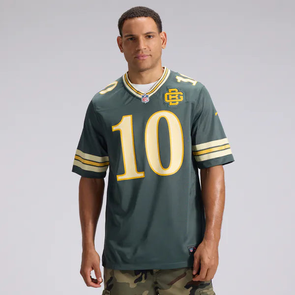 Jordan Love Green Bay Packers Nike 2026 Rivalries Collection Game Jersey - Green