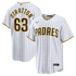 Hunter Stratton San Diego Padres Nike Home Replica Jersey - White