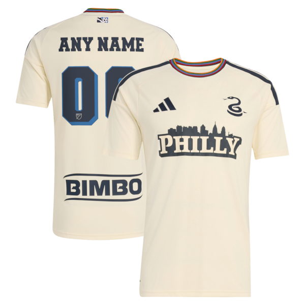 Philadelphia Union adidas 2026 Archive Replica Custom Jersey - Tan
