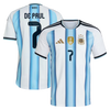 Adidas Rodrigo De Paul Argentina National Team 2026 Home Authentic Jersey White