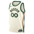 Boston Celtics Nike Unisex 2023/24 Custom Swingman Jersey - White - City Edition - Jersey Teams World