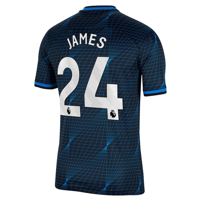 Reece James Chelsea Nike 2023/24 Away Stadium  Player Jersey - Navy