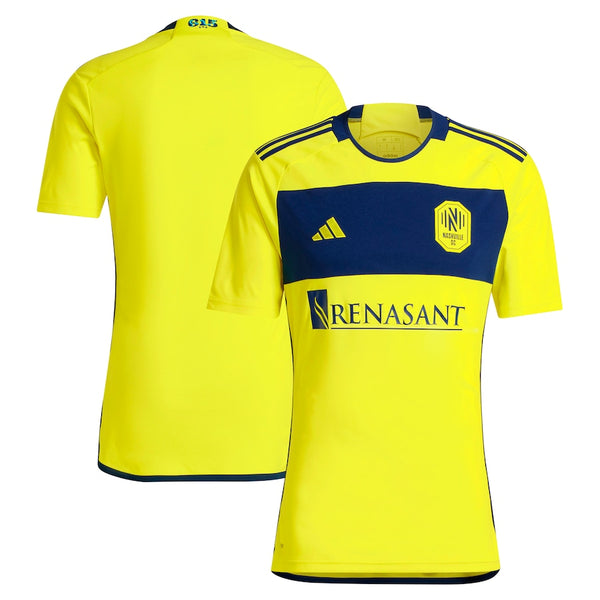 Nashville SC adidas 2024 The 615 Kit  Jersey - Yellow