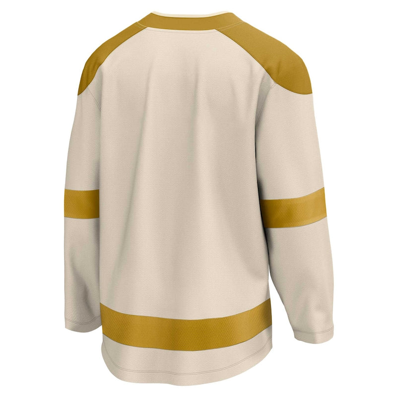 Vegas Golden Knights Fanatics Branded 2024 NHL Winter Classic Breakaway Jersey - Cream