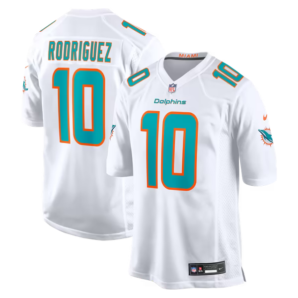 Jacob Rodriguez Miami Dolphins Nike Game Jersey - White