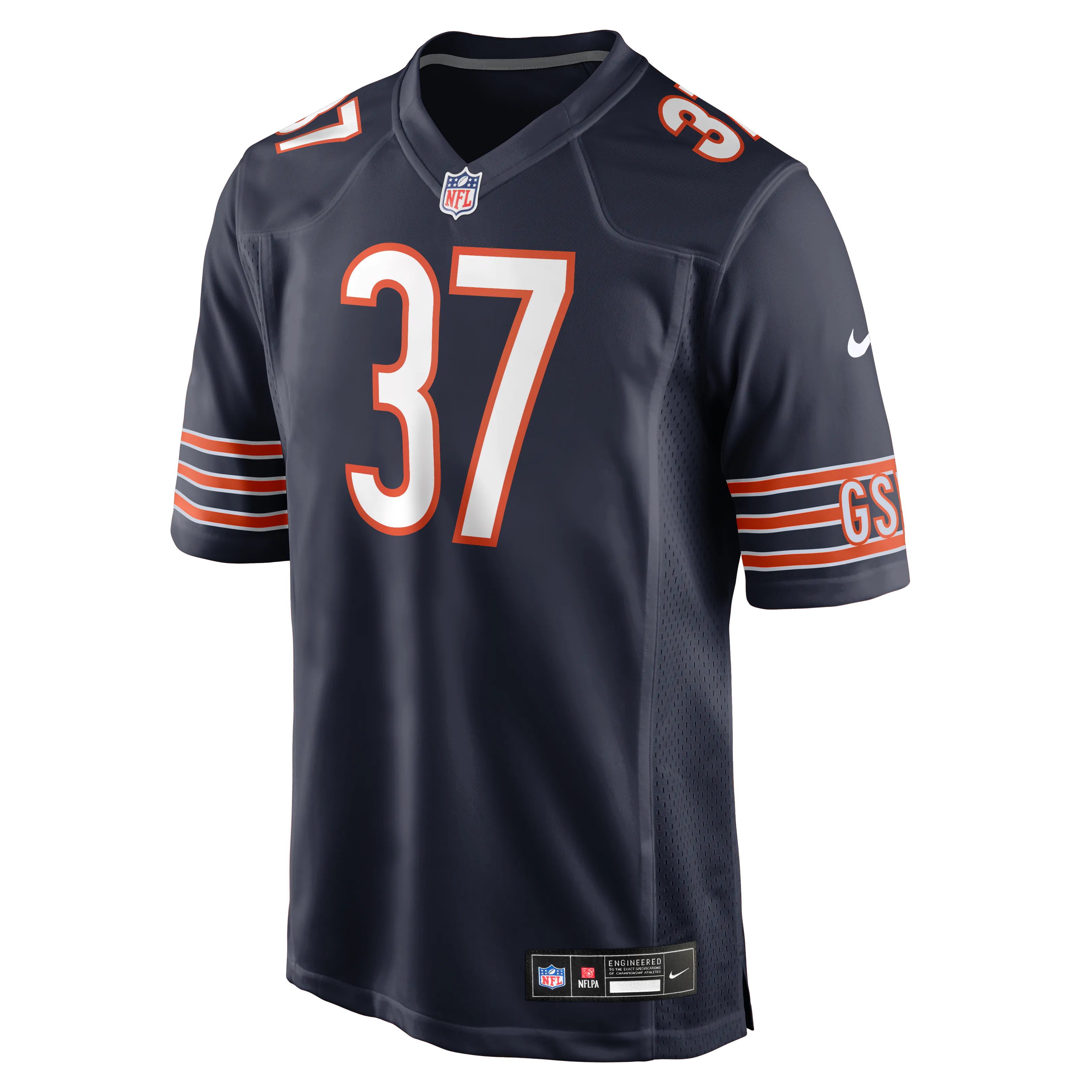 Deantre Prince Chicago Bears Nike Team Game Jersey - Navy