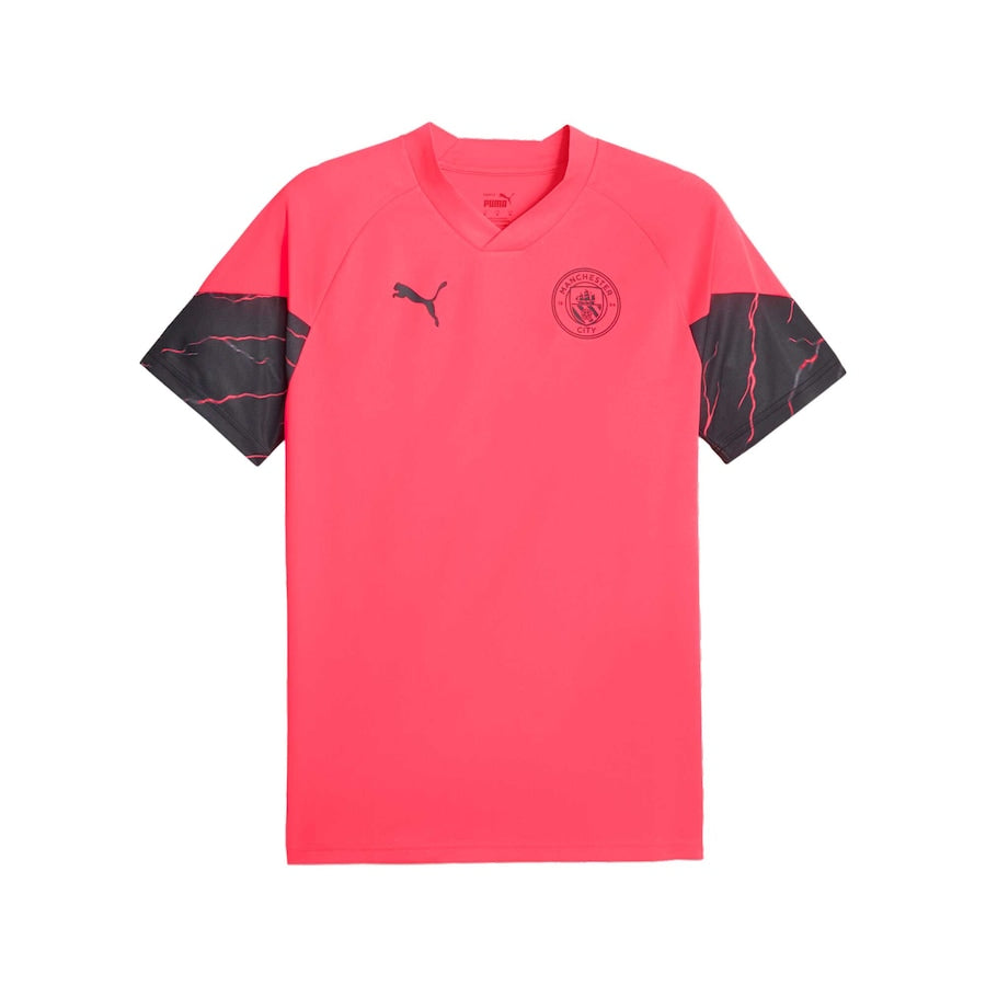 Manchester City Puma 2023/24 Training Jersey - Red - Jersey Teams World