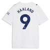 Erling Haaland Manchester City Puma Youth 2026/27 Third Replica Jersey - White