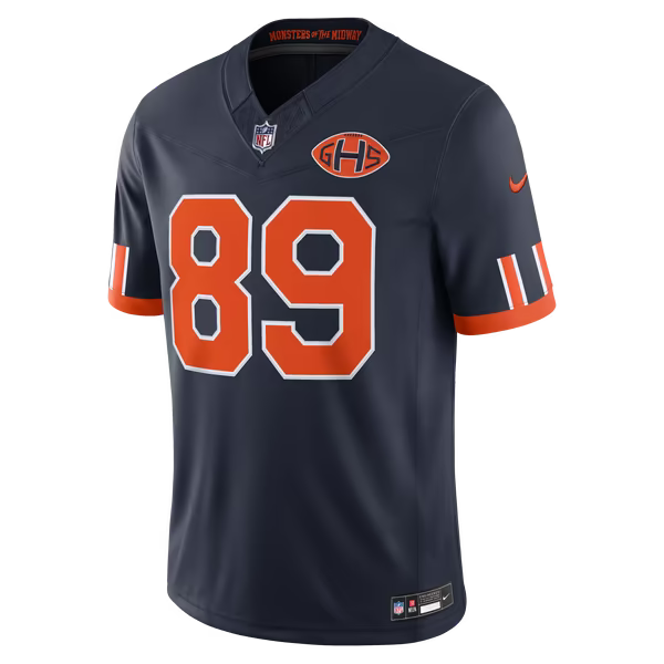 Mike Ditka Chicago Bears Nike 2026 Rivalries Collection Game Jersey - Navy