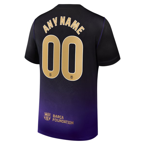Barcelona Nike 2026/27 Away Stadium Replica Custom Jersey - Purple