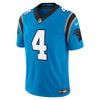 Tetairoa McMillan Carolina Panthers Nike Alternate Vapor F.U.S.E. Stitched Limited Jersey - Blue