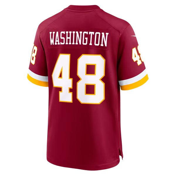 Joshua Josephs Washington Commanders Nike Game Player Jersey - Burgundy