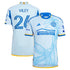 Caleb Wiley Atlanta United FC adidas 2024 The Resurgens Kit Authentic Player Jersey - Light Blue
