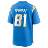 Patrick Herbert Los Angeles Chargers Nike Team Game Jersey - Powder Blue