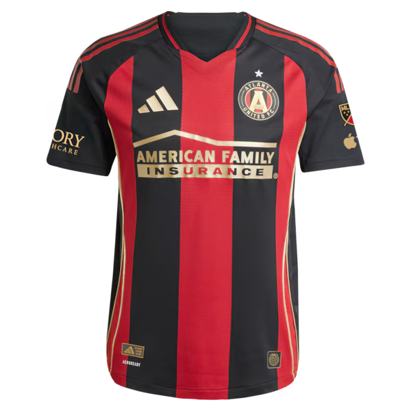 Breel Embolo Atlanta United FC adidas 2025 The Connector On-Field Authentic Jersey – Black