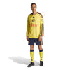 Club America adidas 2026/27 Home On-Field Authentic Long Sleeve Jersey - Yellow
