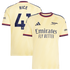 Declan Rice Arsenal adidas 2026/27 Third Replica Jersey - Yellow