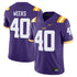 Whit Weeks LSU Tigers Nike Home Game Jersey - Purple