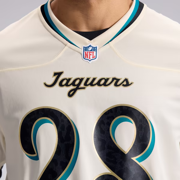Fred Taylor Jacksonville Jaguars Nike 2026 Rivalries Collection Game Jersey - Natural