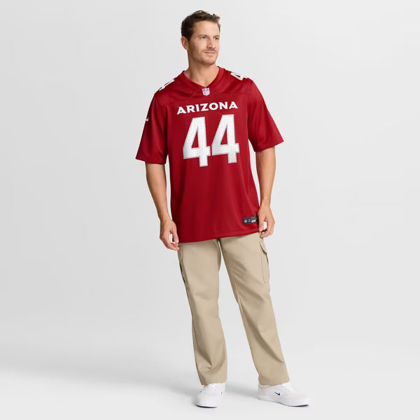 Shawn Bowman Arizona Cardinals Nike Team Game Jersey - Cardinal
