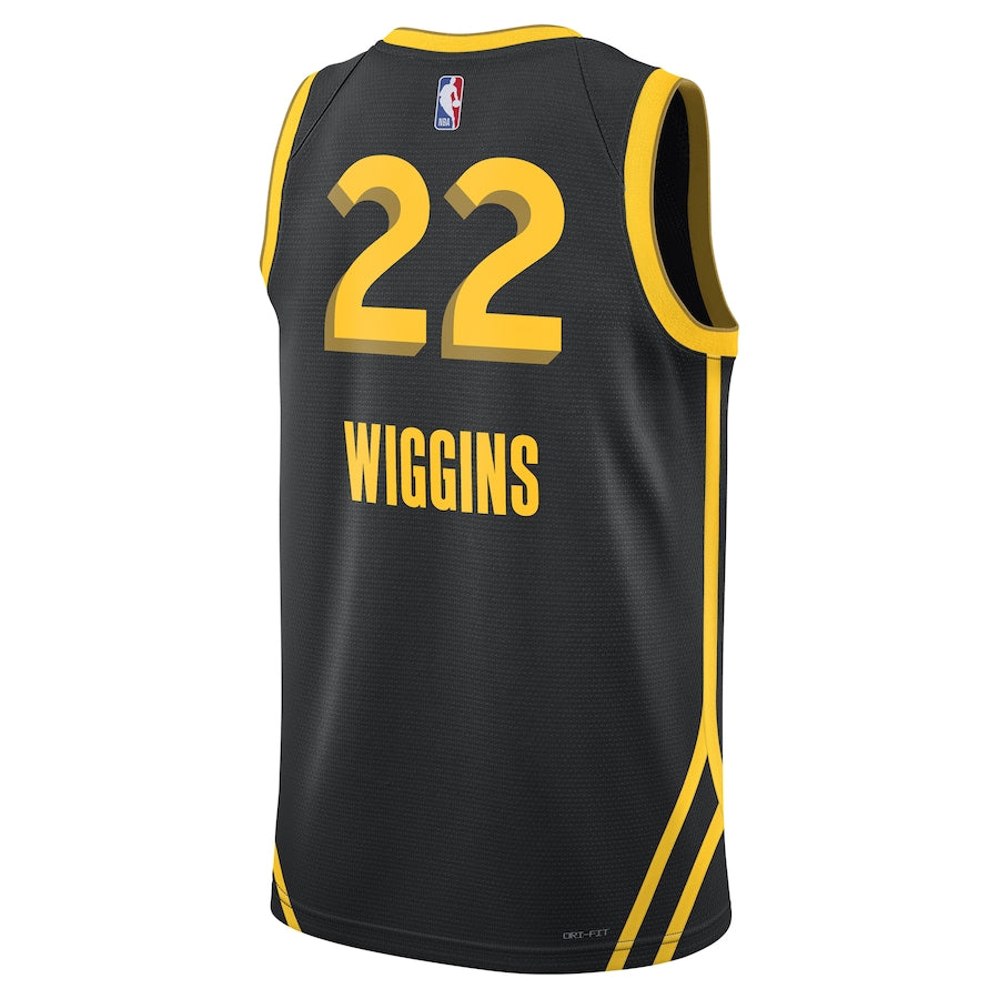 Andrew Wiggins Golden State Warriors Nike Unisex 2023/24 Swingman Jersey - Black - City Edition - Jersey Teams World
