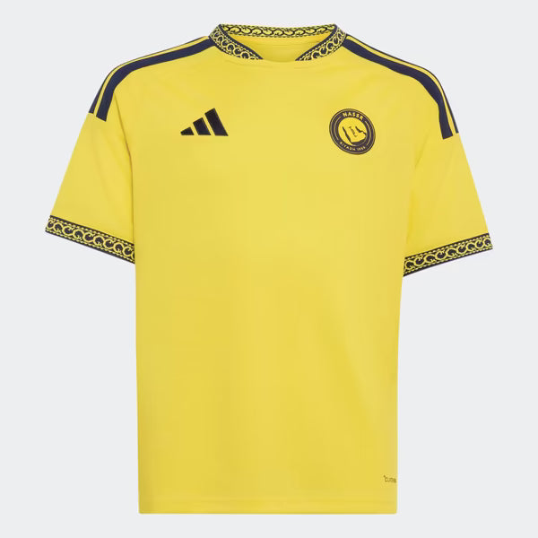 Cristiano Ronaldo Al-Nassr FC adidas Youth 2026/27 Home Replica Jersey - Yellow