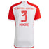 Kim Min-jae Bayern Munich adidas 2023/24 Home Jersey - White