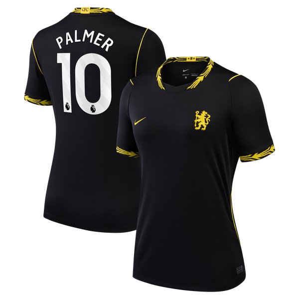 Cole Palmer Chelsea Nike Women's 2026/27 Away Stadium Replica Jersey - Black