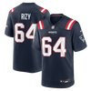 Jacob Rizy New England Patriots Nike Team Game Jersey - Navy