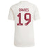 Alphonso Davies Bayern Munich adidas 2023/24 Third Jersey - White - Jersey Teams World