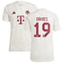 Alphonso Davies Bayern Munich adidas 2023/24 Third Jersey - White - Jersey Teams World