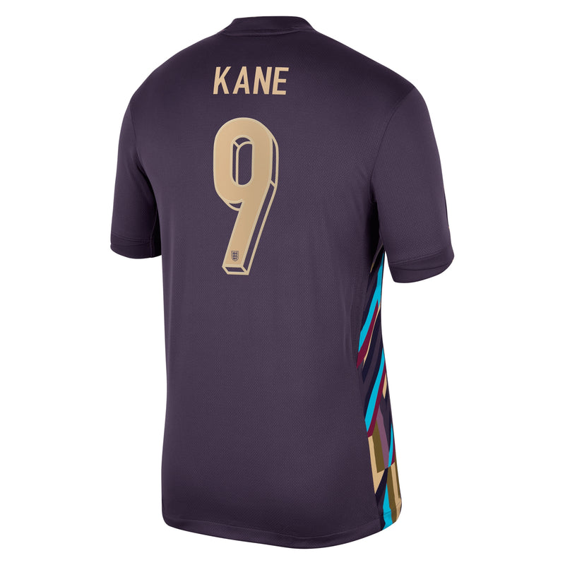 England Nike Away Stadium Shirt 2024 with Kane 9 printing Jersey