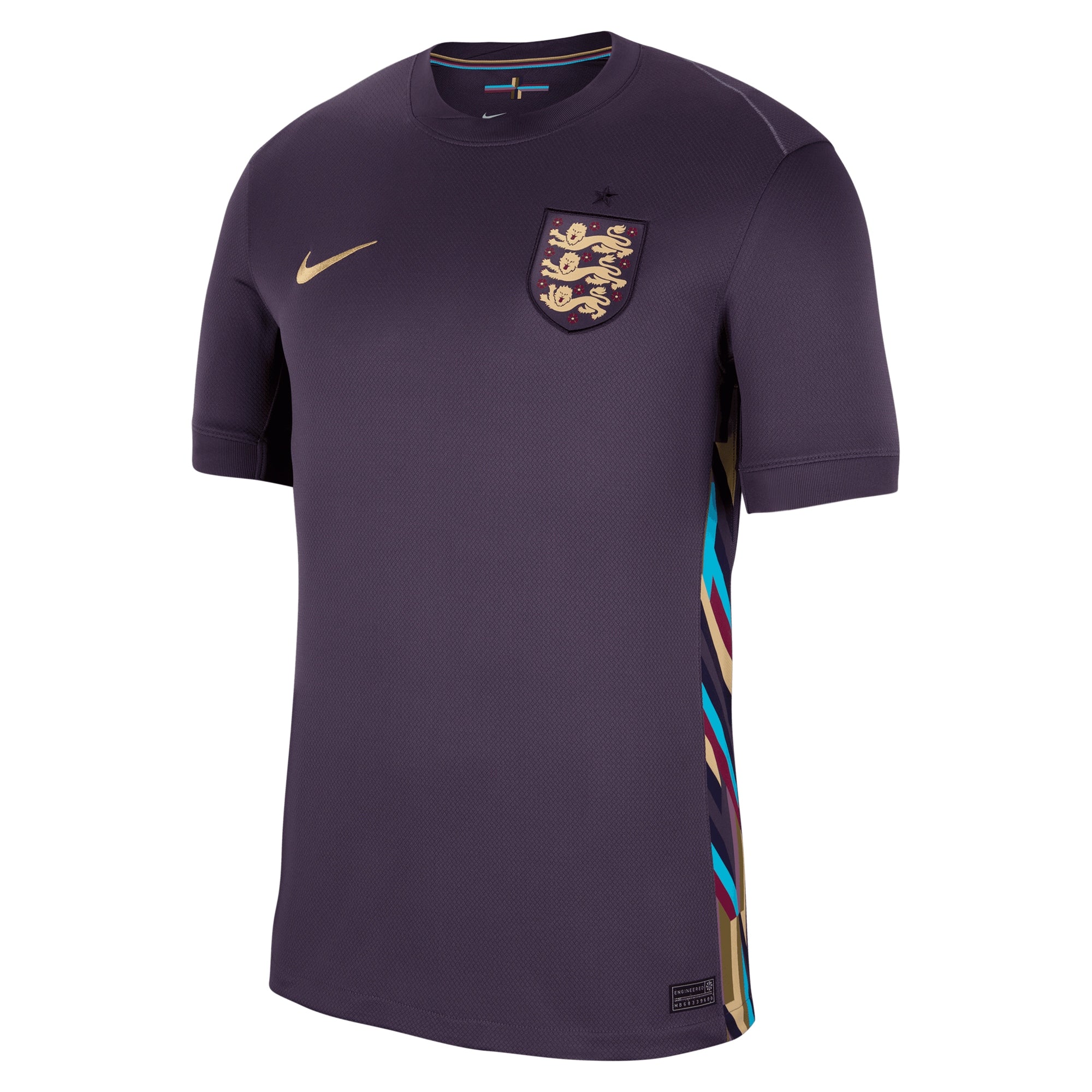England Nike Away Stadium Shirt 2024 Custom Jersey