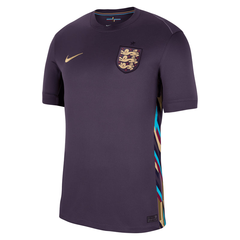 England Nike Away Stadium Shirt 2024 Custom Jersey