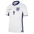 England Nike Dri Fit Adv Home Match Shirt 2024 with Kane 9 printing Jersey - Jersey Teams World