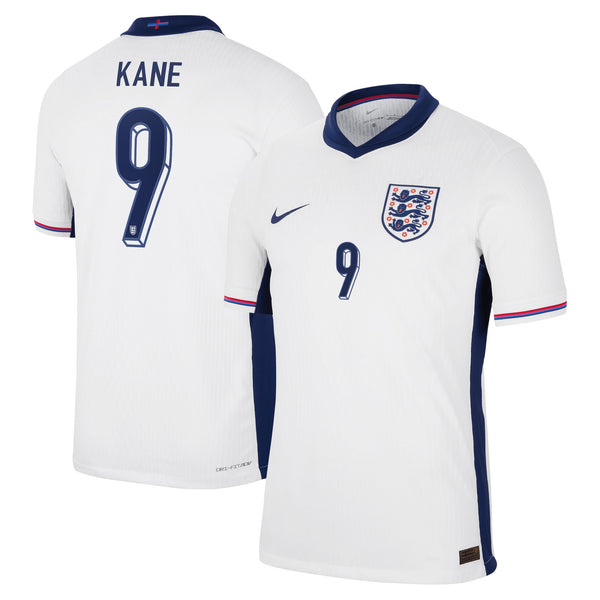 England Nike Dri Fit Adv Home Match Shirt 2024 with Kane 9 printing Jersey