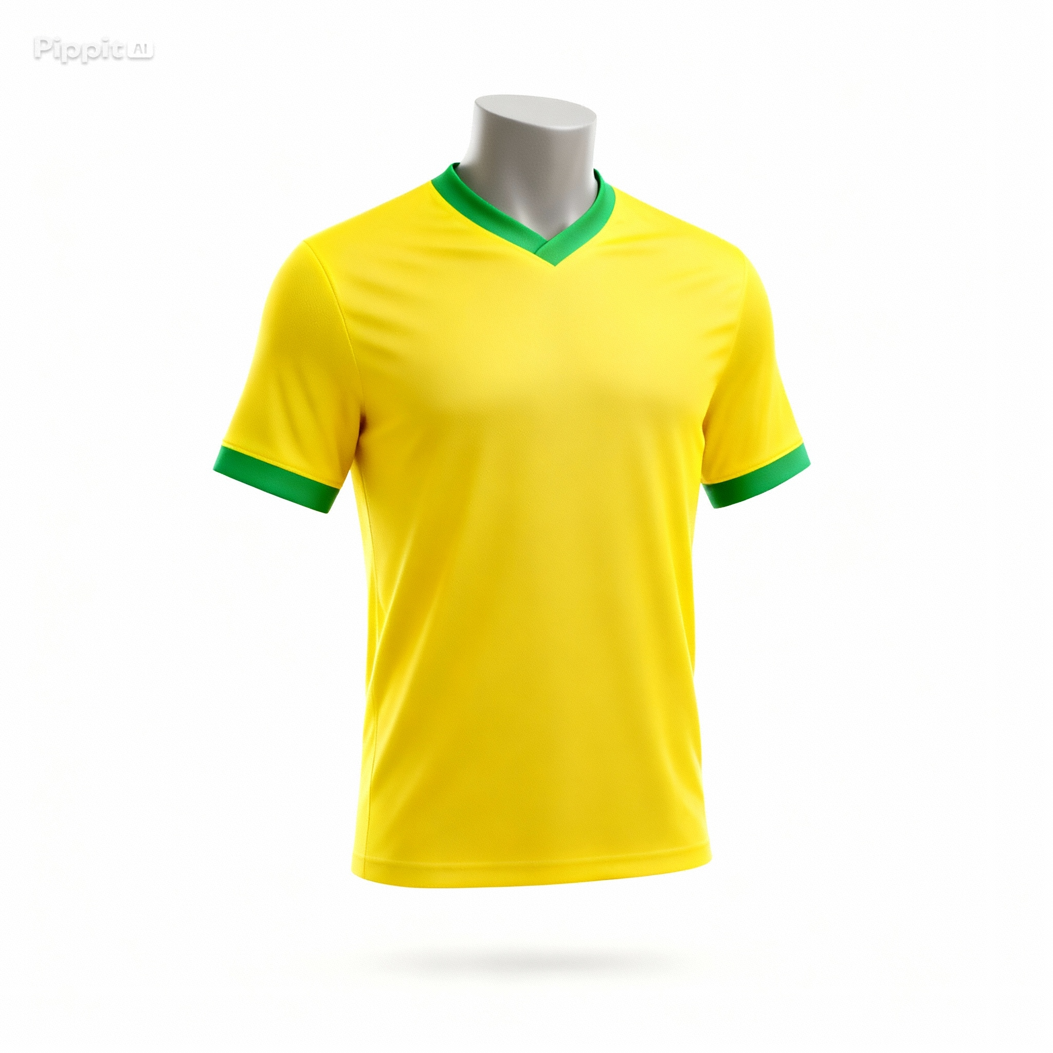 Men's Pro-Series Soccer Jersey - Yellow Green - Elite Performance Athletic Shirt